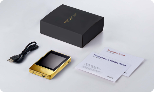 Pixvault NeoGold what's in the box